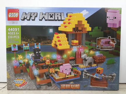 Lego Minecraft 510 Деталей