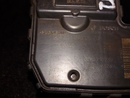 Мерседес дросельная заслонка A6510900070