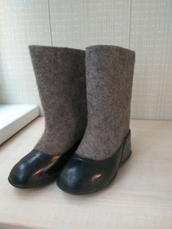 Валенки с галошами