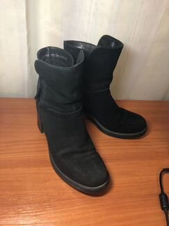 Ботинки/ботильоны, 38 размер, натуральный нубук