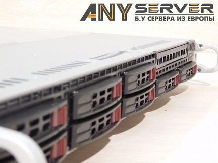 Сервер Supermicro 1027R 2xE5-2640 128Gb 8x2.5