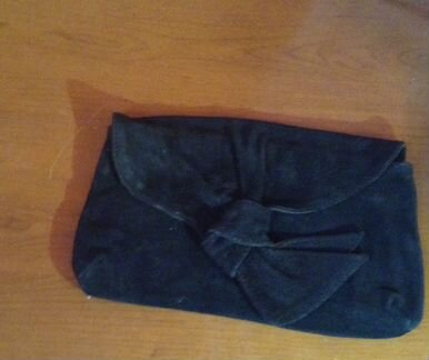 Театральная сумочка Замша