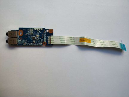Плата audio + card Reader для ноутбука Samsung