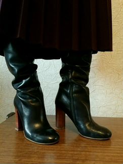 Сапоги женские кожанные carlo pazolini осень весна