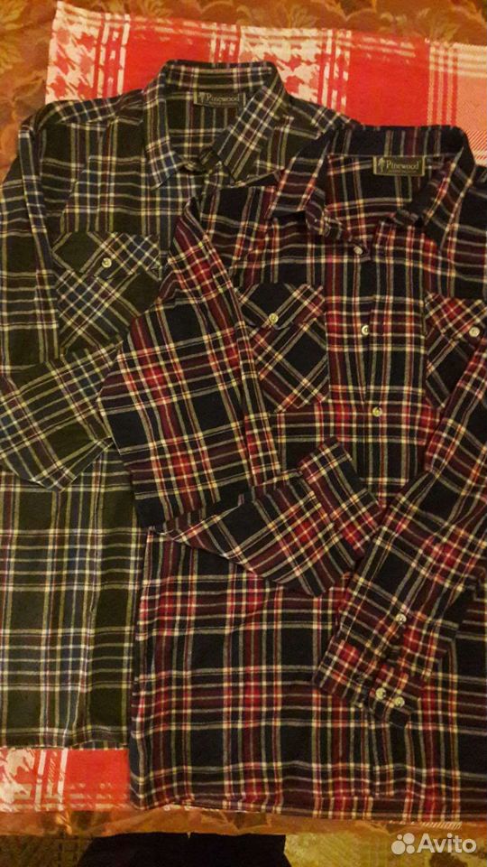 Рубашка байковая Pinewood р.XL 89532334530 купить 1