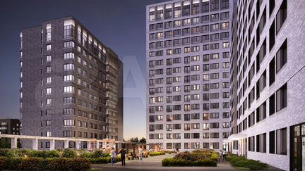 2-к апартаменты, 65.8 м², 15/29 эт.