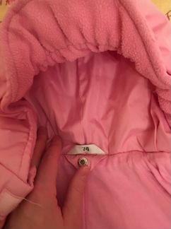 Комбинезон трансформер зимний для девочки р74