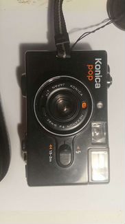 Konica pop черная и красная