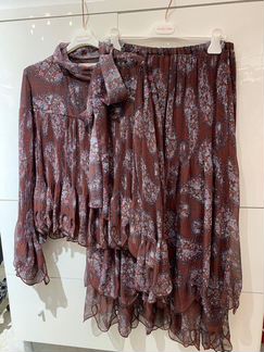 Комплект блуза+юбка See by Chloe