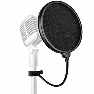 Поп фильтр для микрофона универсальный POP filter