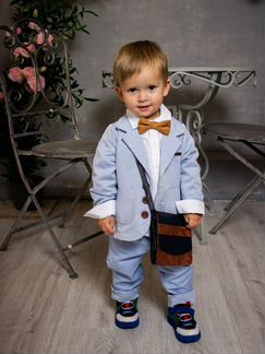 Костюм тройка с сумочкой