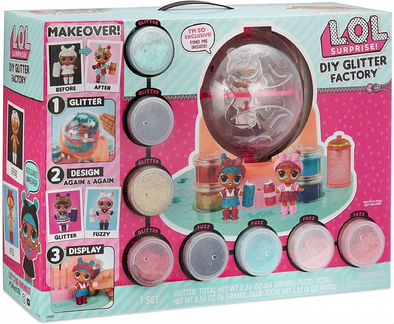 Игровой набор MGA Entertainment LOL DIY Glitter Fa
