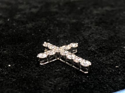 Крест с бриллиантами