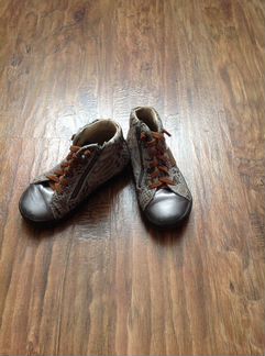 Кожаные ботиночки для девочки Old Soles