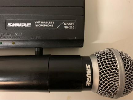Микрофон shure sh-200 с трансмиттером