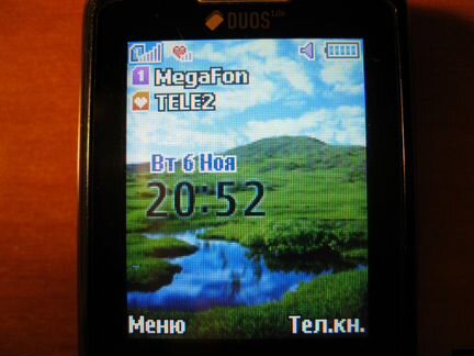 Samsung GTE-1252 Duos без аккумулятора и зарядника