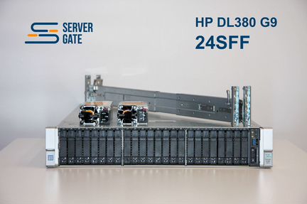Сервер HP DL380 G9 24SFF 2x E5-2643v3 64 GB