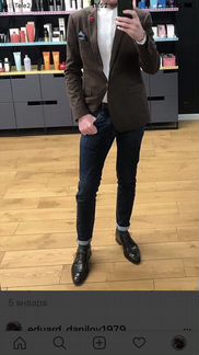 Пиджак Armani коричневый