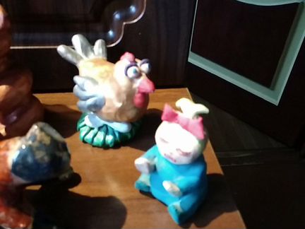 Фигурки из глины