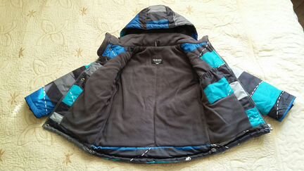 Зимний костюм для мальчика р.104+краги+штаны