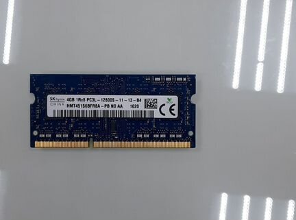 Оперативная память озу 4Gb DDR3L 1600Mhz PC12800
