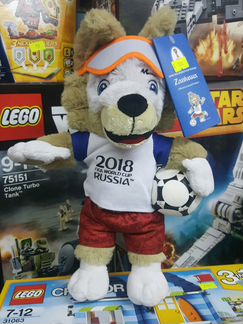 Мягкая игрушка Забивака russia 2018