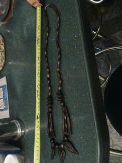 Деревянные бусы винтаж