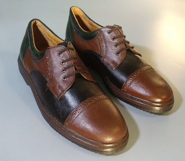 42 размер Туфли мужские коричневые