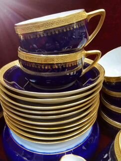 Чайный сервиз на 10 персон Кузнецов