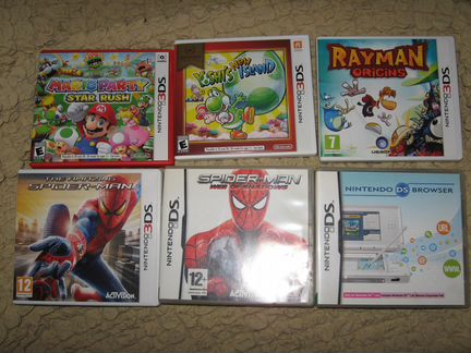 Игры Nintendo 3DS, браузер для NDS Lite