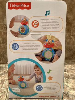 Fisher price щенок неваляшка «Ползаем вместе»