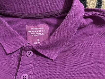 Поло фиолетового цвета Zolla