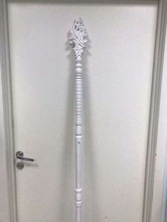 Посох Деда Мороза деревянный вип