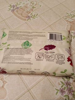 Влажные полотенца XL 40шт в упаковке в наличии 9 у