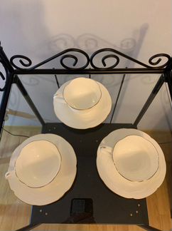 Чайный сервис на 6 персон Lefard Blanco, 150 мл