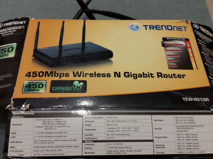Роутер trendnet TEW-691GR