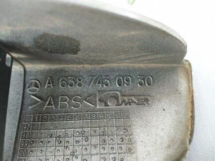 Накладка багажника Mercedes V-Class W638 611.980