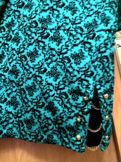 Платье бирюзовое р.48-50