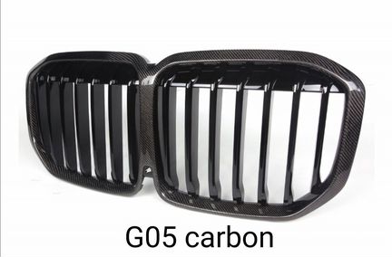 Bmw X5 G05 решётка радиатора Mperformance carbon