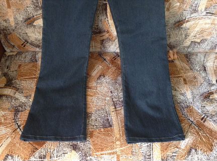 Джинсы новые черные размер 46