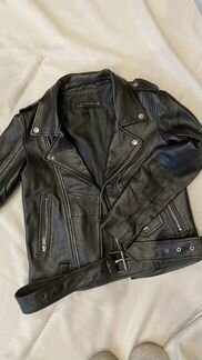 Кожаная куртка zara