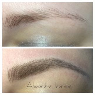 Микроблейдинг бровей