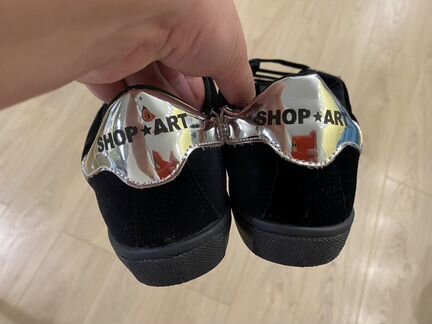Сникерсы кеды бархат новые Италия Shop Art 36 р