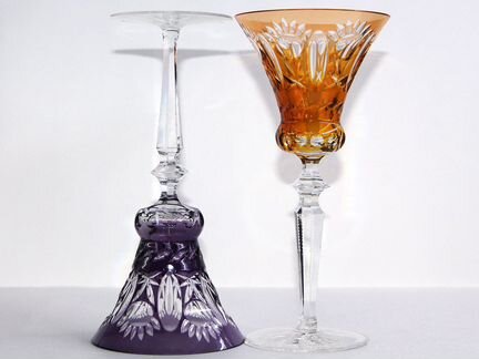 Старинный фужер бокал 21см пара антик