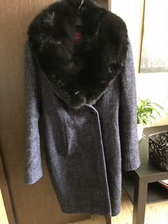 Пальто зимнее с мехом