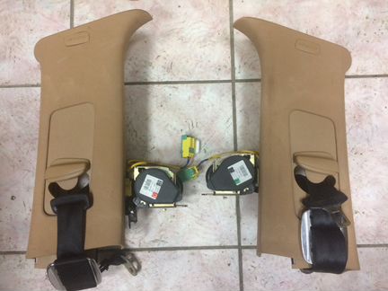 Задние ремни безопасности Порше Кайен 955