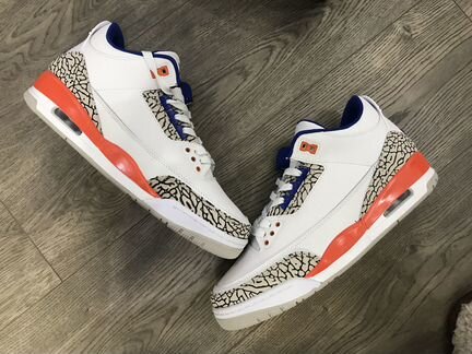 Баскетбольные кроссовки jordan 3 белые