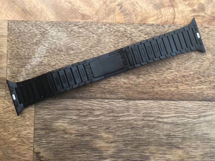 Новый блочный ремешок для Apple Watch 42/44:черный