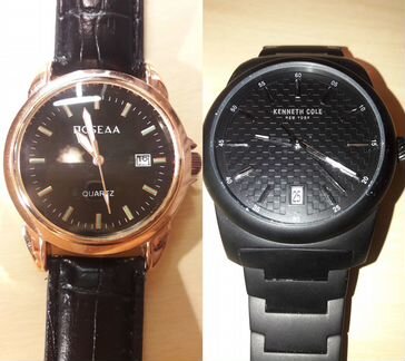 Часы наручные kenneth cole и победа