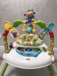 Прыгунки Fisher price Тропический лес ходунки